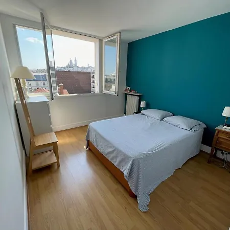 4 Bed Rooms, Top Floor, Stunning Sacre-Coeur View 아파트